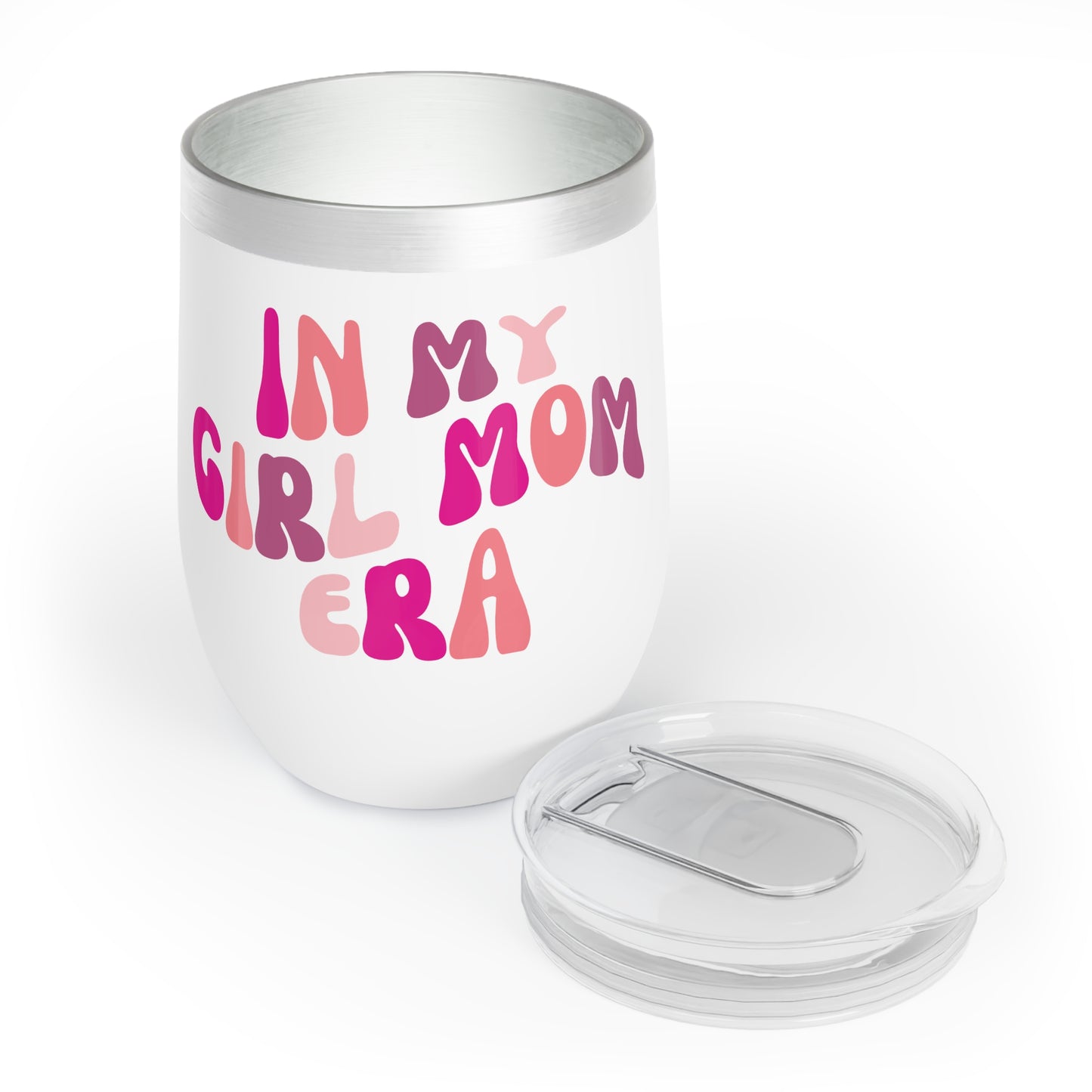 Girl Mom Wine Tumbler