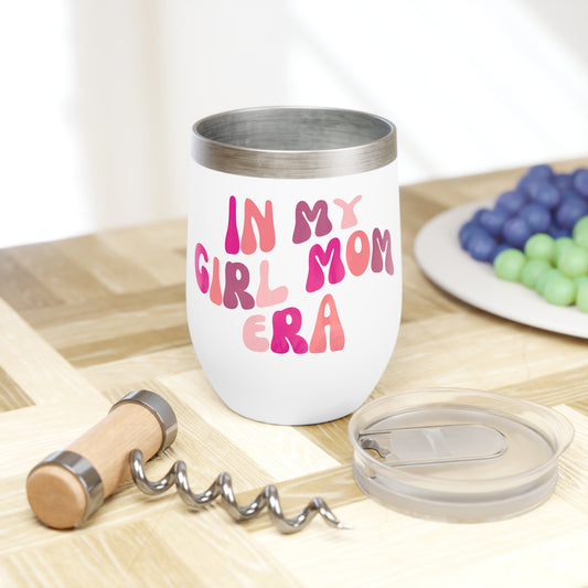 Girl Mom Wine Tumbler