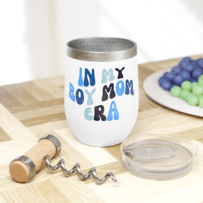 Boy Mom Wine Tumbler