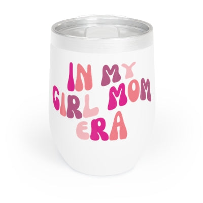 Girl Mom Wine Tumbler